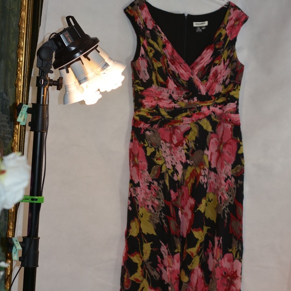 100% Silk Coldwater Creek Dress SZ 16 NWOT - Picture 4 of 8